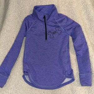 Under Armour Purple Quarter-Zip Pullover